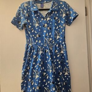 Disney Cakeworthy Sorcerer Mickey Fantasia Collared Dress